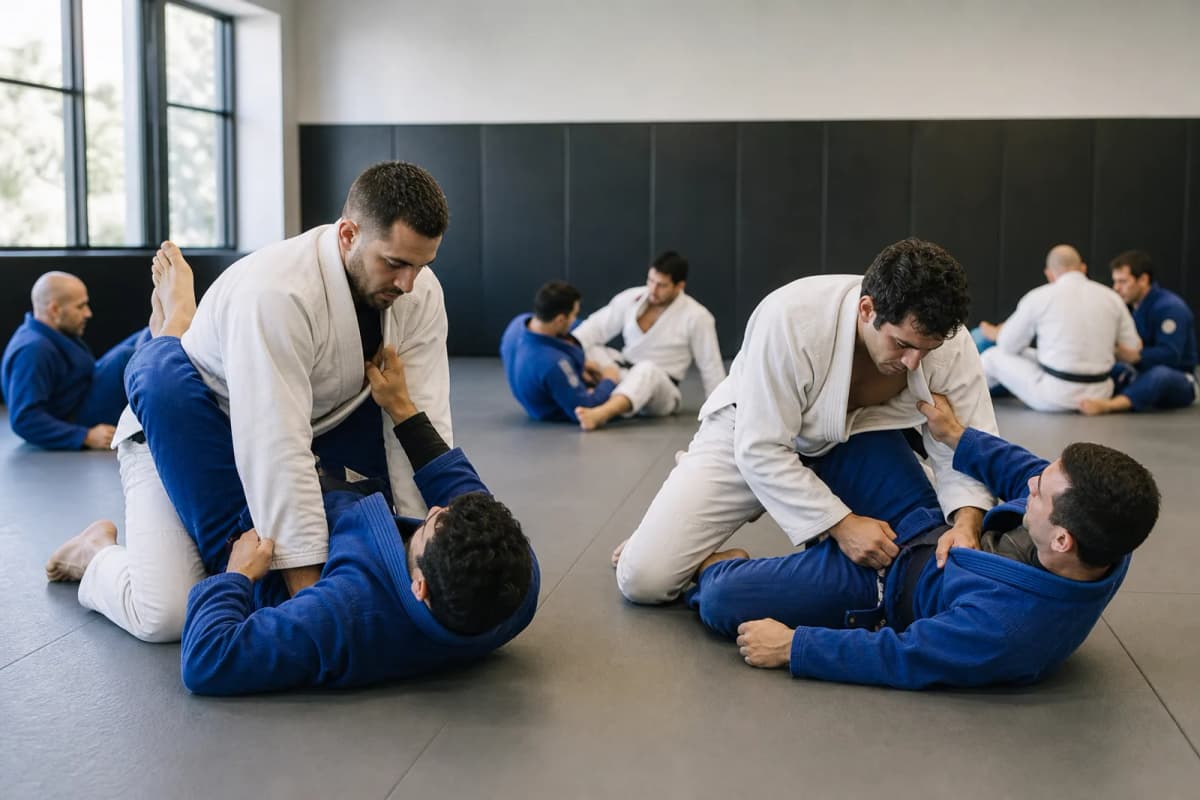 Half guard vs closed guard: which bottom game?