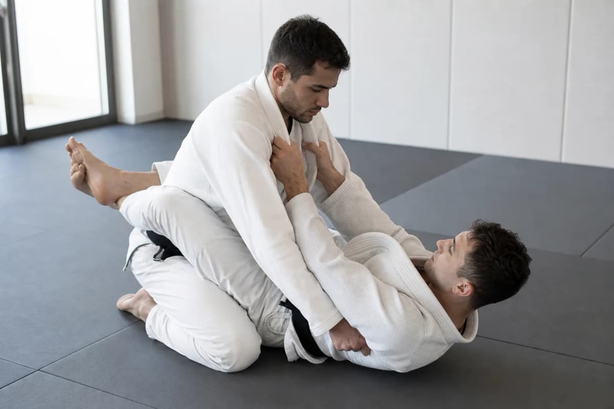 What is closed guard in BJJ?