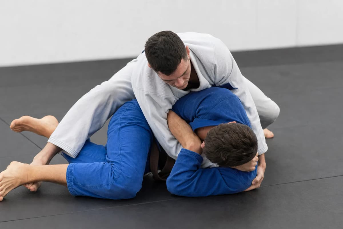 What is half guard in BJJ?