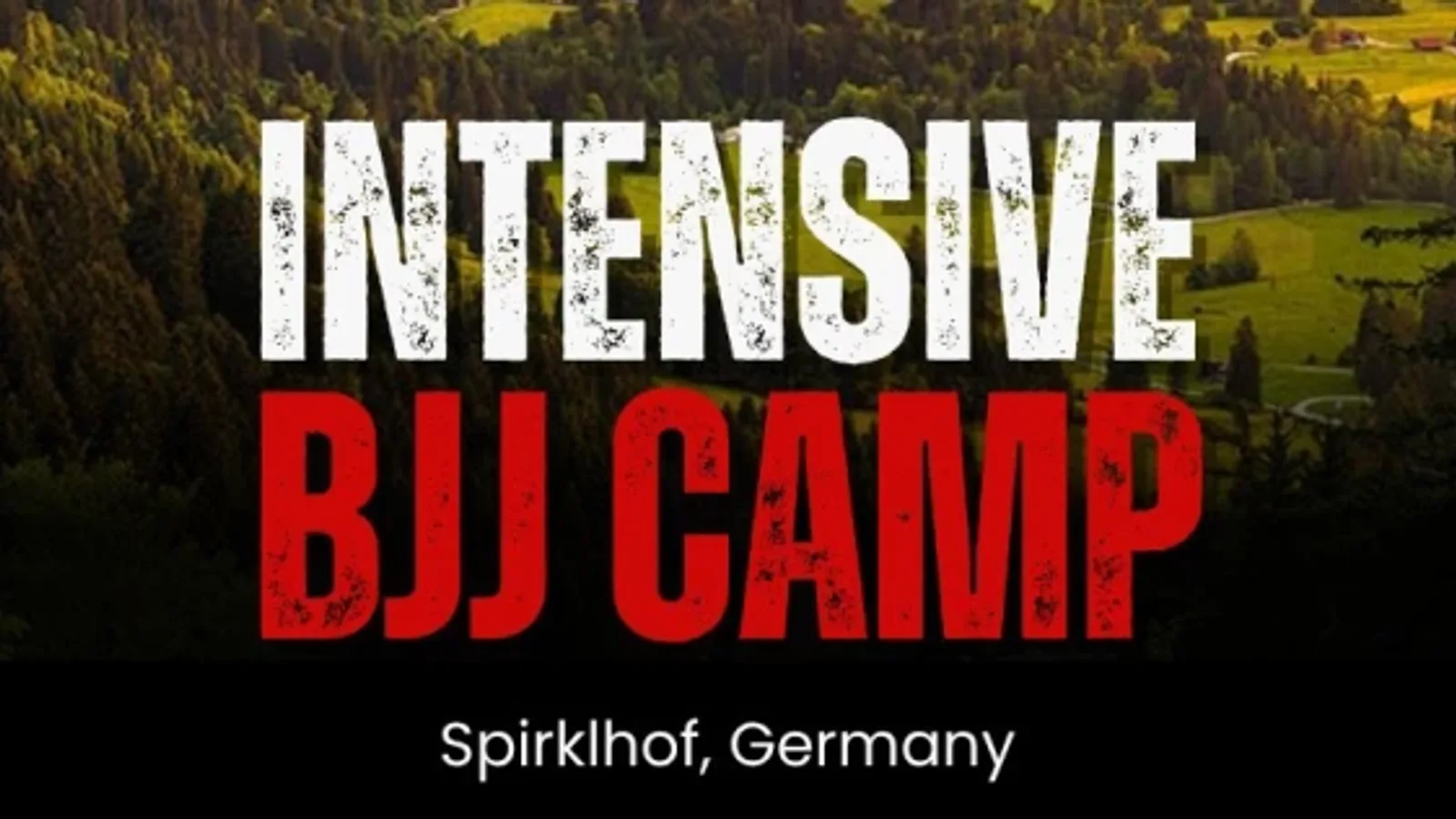 Intensive BJJ Camp Bavaria/germany