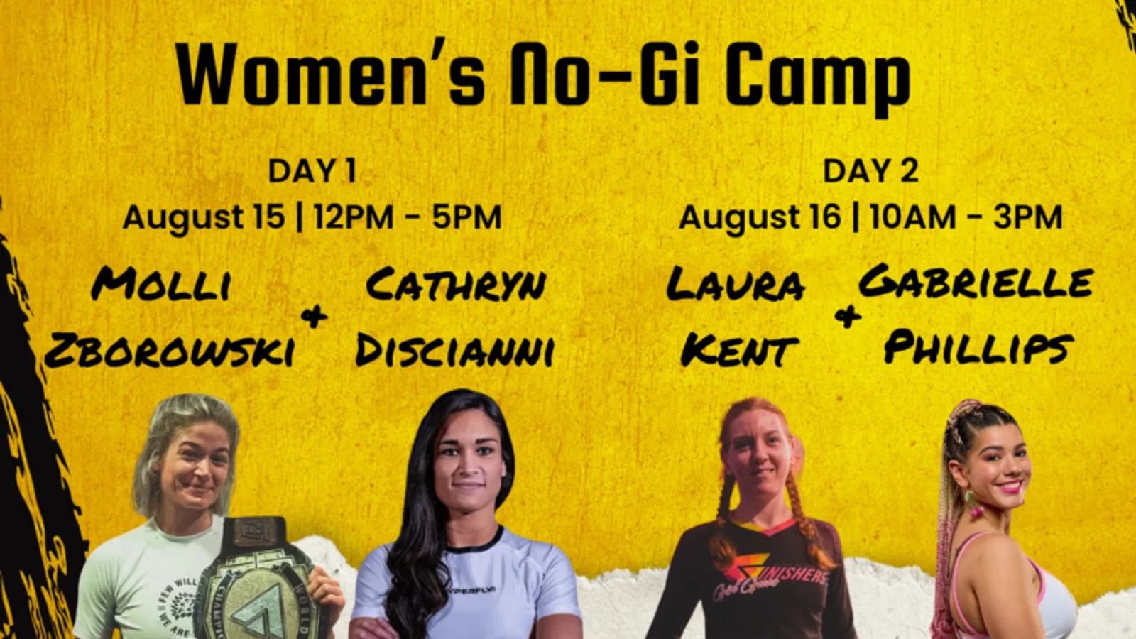 Warrior in the Garden 3.0 - Women's No-Gi Camp