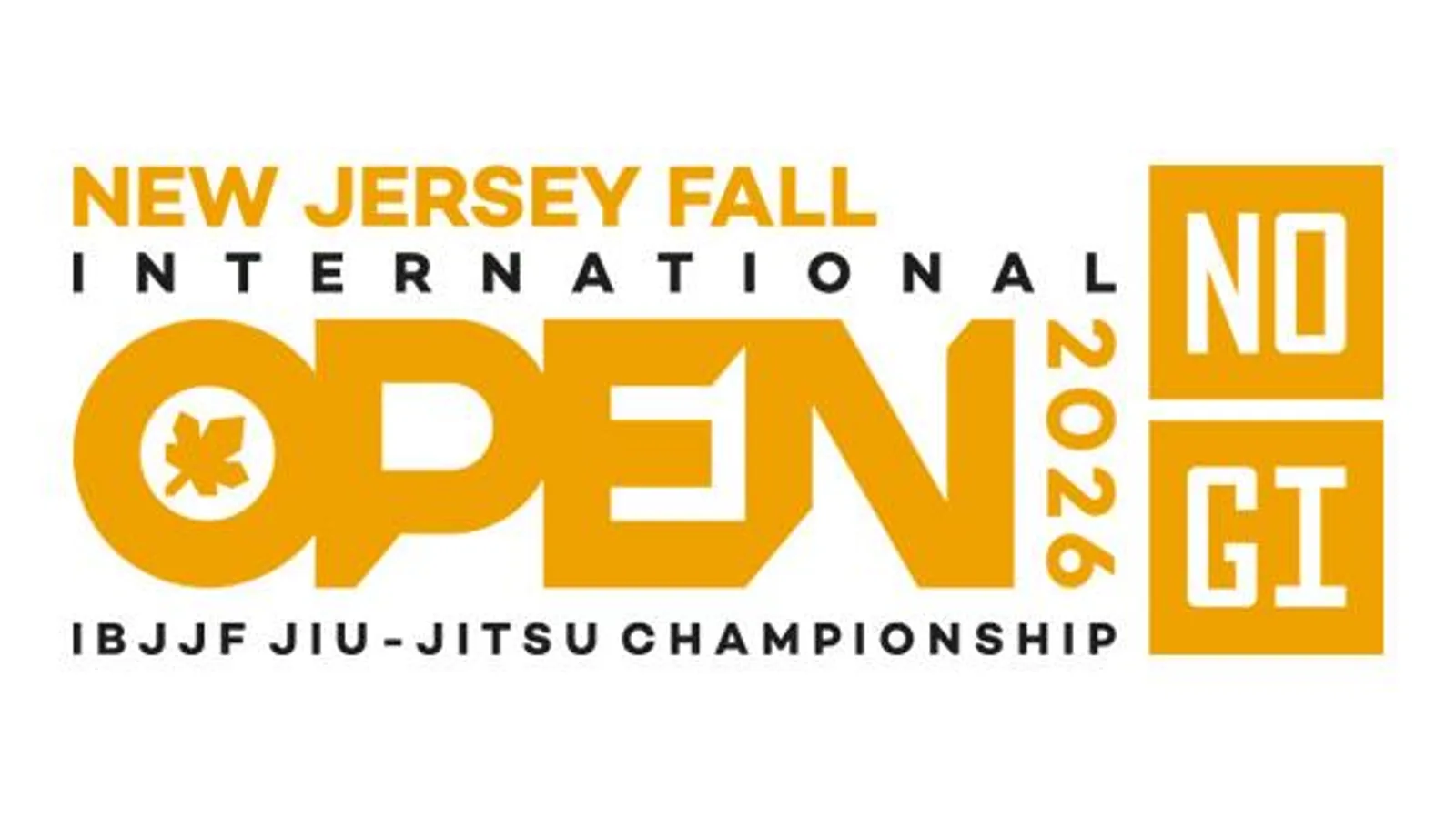 New Jersey Fall International Open IBJJF Jiu-Jitsu No-Gi Championship 2026