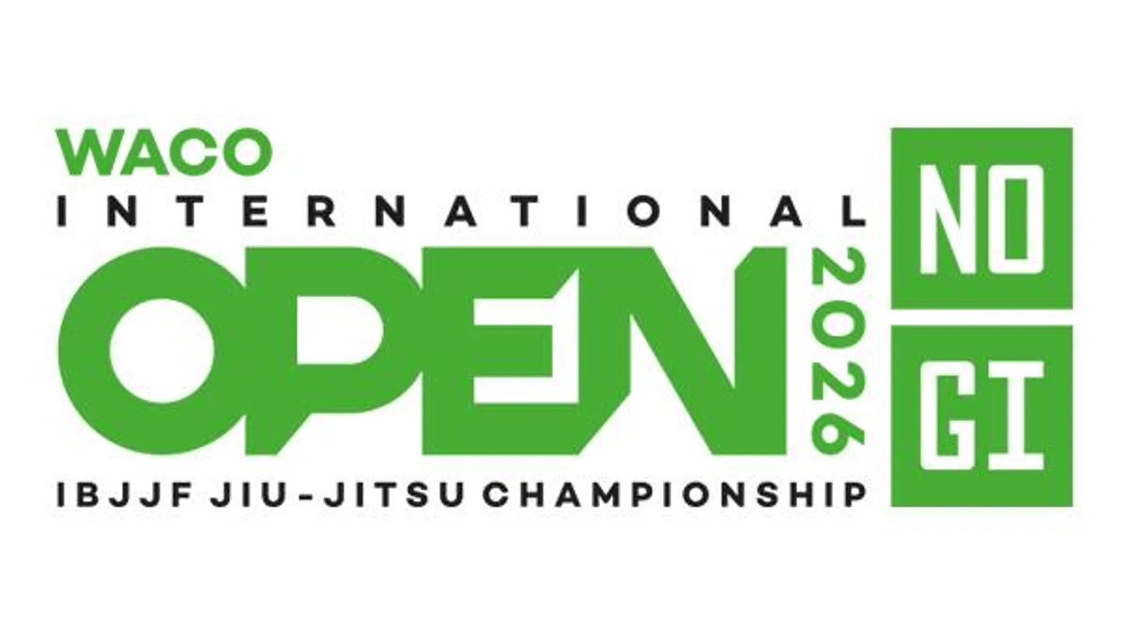 Waco International Open IBJJF Jiu-Jitsu No-Gi Championship 2026
